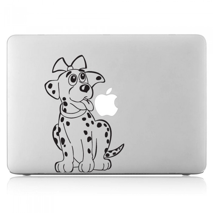 Dalmatian puppy Dog Laptop / Macbook Vinyl Decal Sticker (DM-0247)