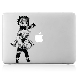Kakashi and Obito Naruto Ninja Laptop / Macbook Vinyl Decal Sticker 