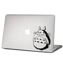 Totoro Smile Laptop / Macbook Vinyl Decal Sticker 