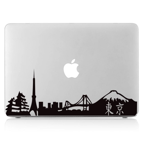 สติกเกอร์แม็คบุ๊ค Tokyo Skyline Notebook / MacBook Sticker 