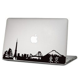 Tokyo Skyline Laptop / Macbook Vinyl Decal Sticker 