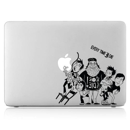 Every Time I Die Laptop / Macbook Sticker Aufkleber