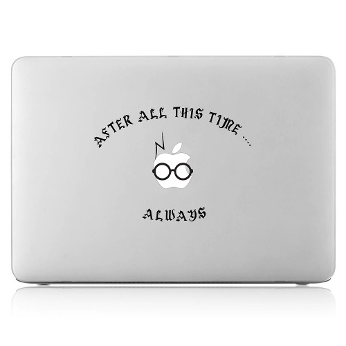 สติกเกอร์แม็คบุ๊ค Harry Potter After all this time , Always Notebook / MacBook Sticker 