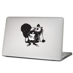 Ice Age Squirrel Scrat hug Apple Laptop / Macbook Vinyl Decal Sticker 
