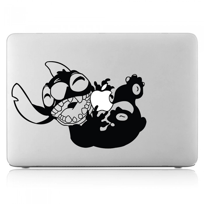 Funny Stitch Laptop / Macbook Vinyl Decal Sticker