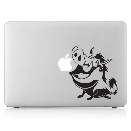Pumbaa Wild Boar The Lion King Laptop / Macbook Vinyl Decal Sticker 