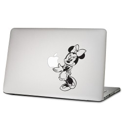 Minnie Mickey Mouse Laptop / Macbook Vinyl Decal Sticker 