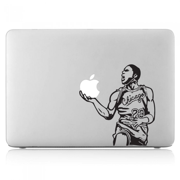 Michael Jordan Dunk Basketball Laptop / Macbook Vinyl Decal Sticker (DM-0325)