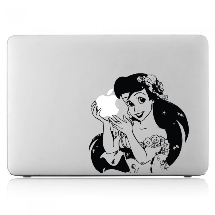 Arielle The Little Mermaid Laptop / Macbook Vinyl Decal Sticker (DM-0327)