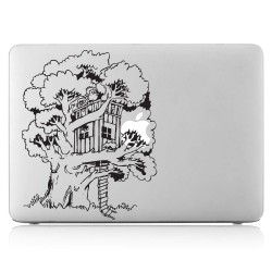 Tree House Laptop / Macbook Vinyl Decal Sticker 