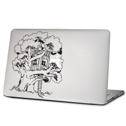 สติกเกอร์แม็คบุ๊ค Tree House Notebook / MacBook Sticker 