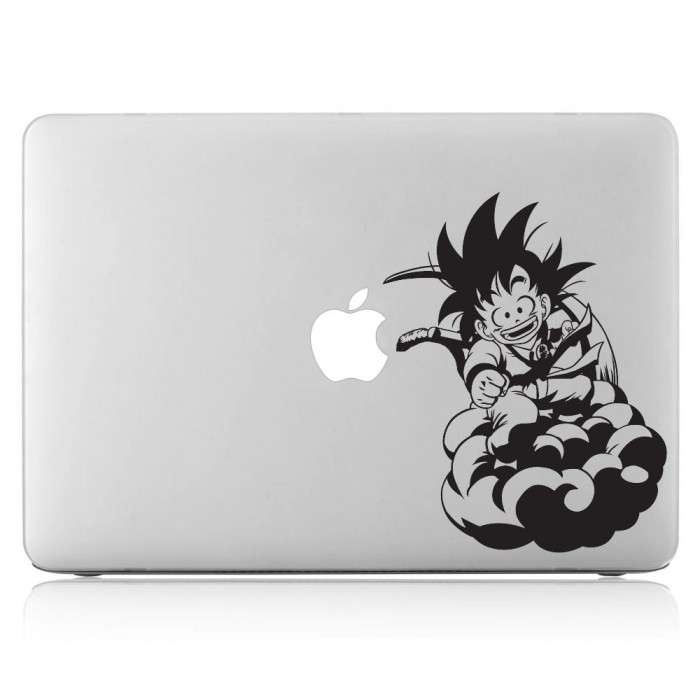 Dragonball Goku and Flying Nimbus Laptop / Macbook Vinyl Decal Sticker (DM-0334)