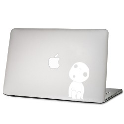 สติกเกอร์แม็คบุ๊ค Kodama Princess Mononoke Notebook / MacBook Sticker 