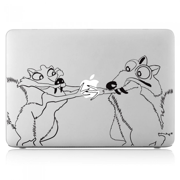 Ice Age Squirrel Scrat Laptop / Macbook Vinyl Decal Sticker (DM-0368)