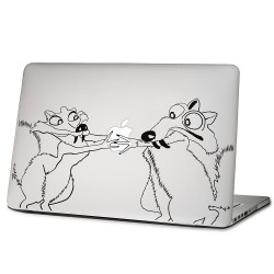 Ice Age Squirrel Scrat Laptop / Macbook Vinyl Decal Sticker 