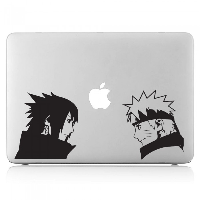 Naruto vs Sasuke Ninja Laptop / Macbook Vinyl Decal Sticker (DM-0373)