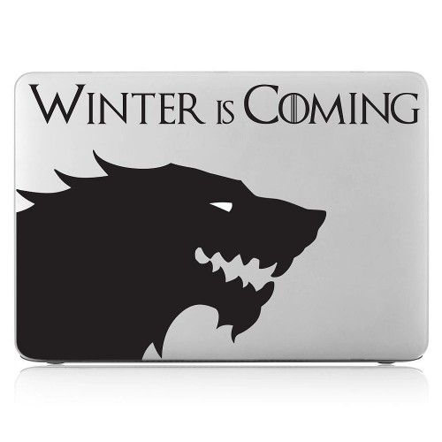 Stark House Sigil Winter is Coming Laptop / Macbook Vinyl Decal Sticker 