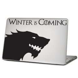Stark House Sigil Winter is Coming Laptop / Macbook Vinyl Decal Sticker 