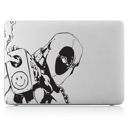 สติกเกอร์แม็คบุ๊ค Deadpool Notebook / MacBook Sticker 