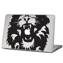 Lion head Laptop / Macbook Vinyl Decal Sticker 