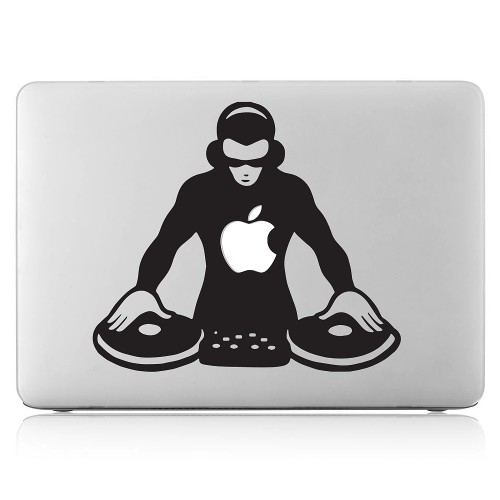 Hip Hop DJ Laptop / Macbook Vinyl Decal Sticker 