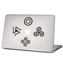 Teen Wolf Symbol Laptop / Macbook Vinyl Decal Sticker 