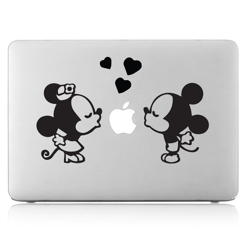 Mickey and Minnie Laptop / Macbook Sticker Aufkleber