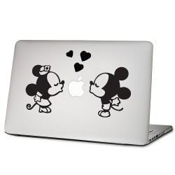 Mickey and Minnie Laptop / Macbook Sticker Aufkleber
