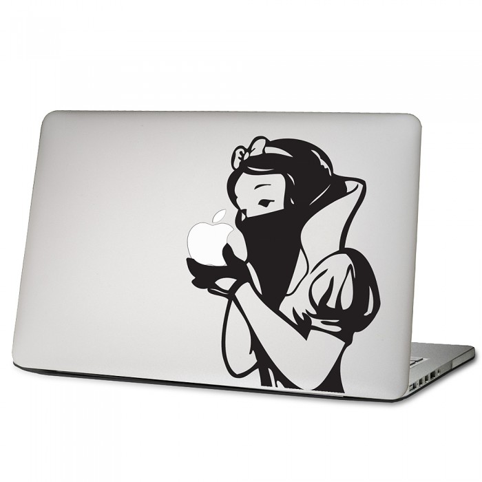Schwarz Schneewittchen Revenge Aufkleber MacBook Air Pro Sticker Decal Snow White Apple