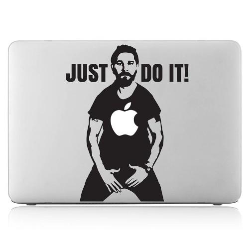 Shia labeouf Just do it Laptop / Macbook Sticker Aufkleber