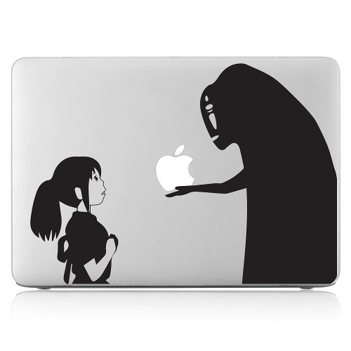 Spirited Away Gift from No Face Man Laptop / Macbook Sticker Aufkleber