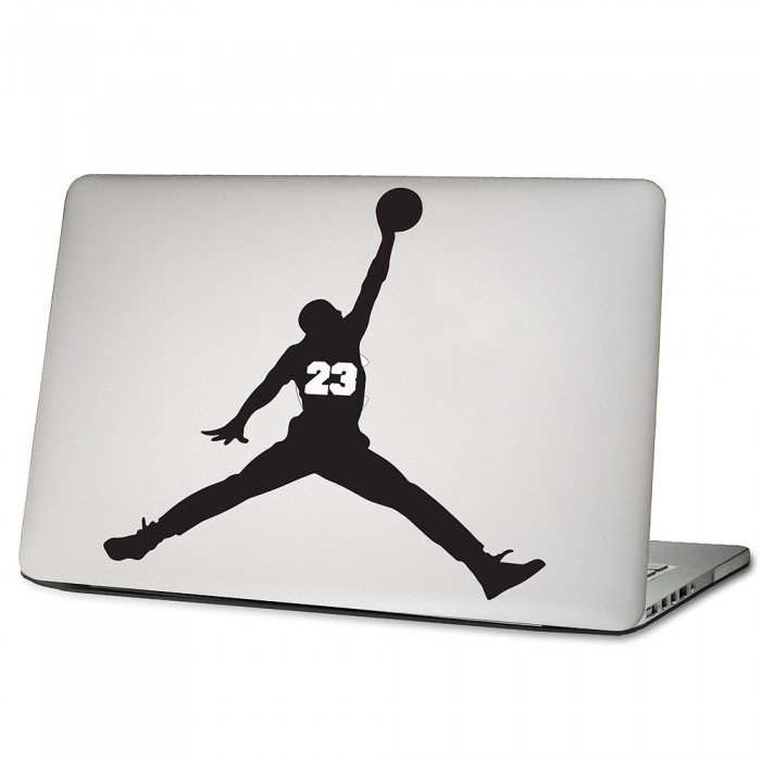 Air Jordan Sticker 3 X 1.5. Laptop Decal. Perfect as Imac 