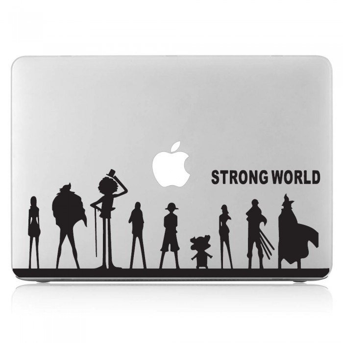 One Piece Strong World Laptop / Macbook Sticker Aufkleber (DM-0476)