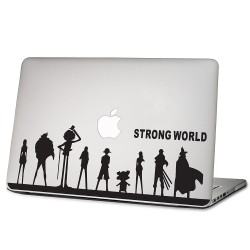 One Piece Strong World Laptop / Macbook Vinyl Decal Sticker 