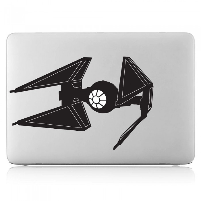 Laptop , Macbook , Sticker , Aufkleber ,Tie Fighter , Star Wars , Krieg der...