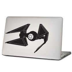 Tie Fighter Star Wars Spaceship Laptop / Macbook Vinyl Decal Sticker 