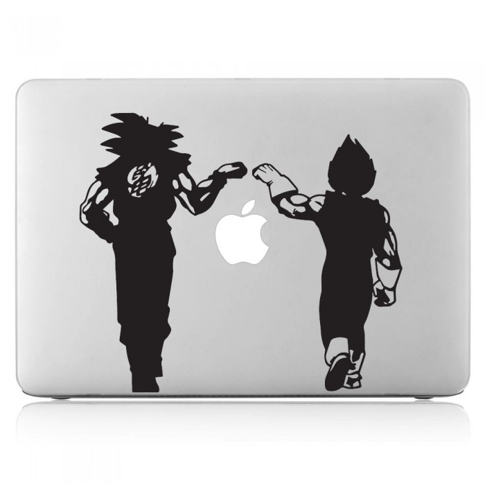 Dragon ball Goku und Vegeta Laptop / Macbook Sticker Aufkleber (DM-0487)