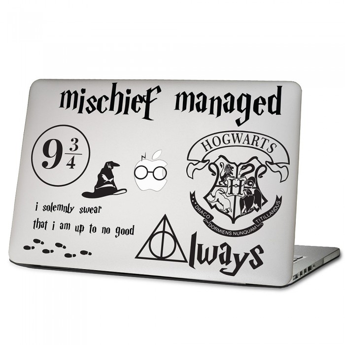 Harry Potter Vinyl Sticker - Mischief Managed Circle - Default