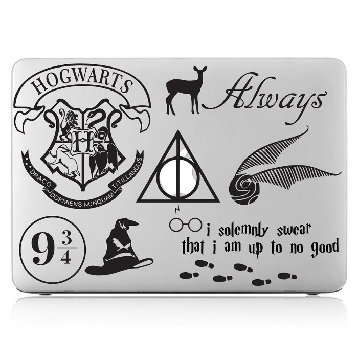 Harry Potter Alway Hogwarts Laptop / Macbook Vinyl Decal Sticker (DM-0490)