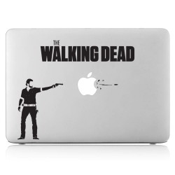 The Walking Dead Rick Laptop / Macbook Vinyl Decal Sticker 