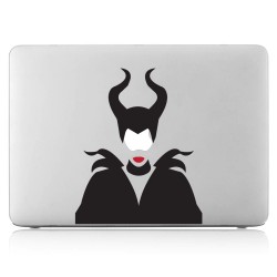 Maleficent Hexe dunkle Fee Laptop / Macbook Sticker Aufkleber