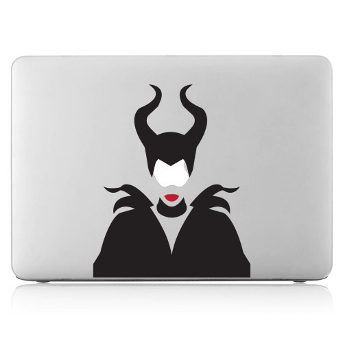 Maleficent Hexe dunkle Fee Laptop / Macbook Sticker Aufkleber