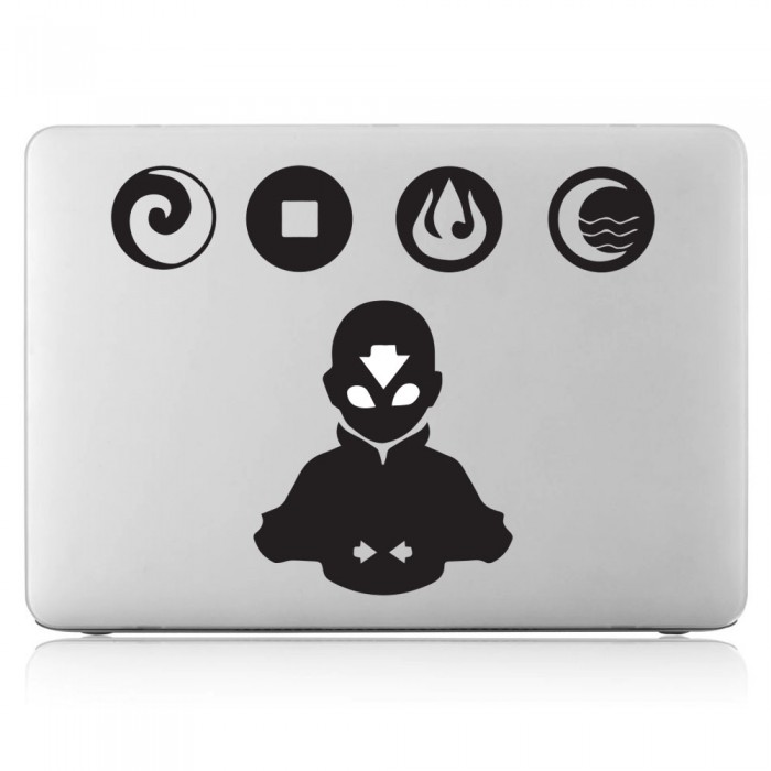 Avatar The Last Airbender Laptop / Macbook Vinyl Decal Sticker