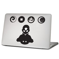 Avatar Der Herr der Elemente Laptop / Macbook Sticker Aufkleber