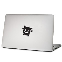 Gengar Pokemon Ghost Laptop / Macbook Vinyl Decal Sticker 