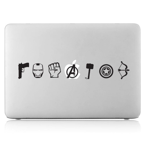 The Avengers Icon Laptop / Macbook Sticker Aufkleber