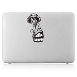 One Piece Monkey D Luffy Laptop / Macbook Sticker Aufkleber