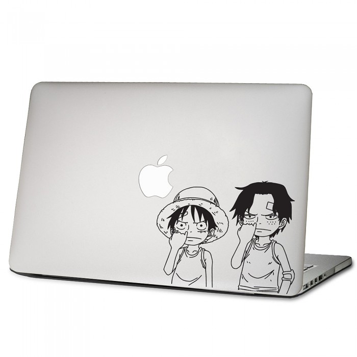 One Piece Monkey D. Luffy Decal Sticker for Macbook Laptop Car Window Wall  Art