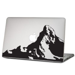 Mountain Laptop / Macbook Vinyl Decal Sticker 