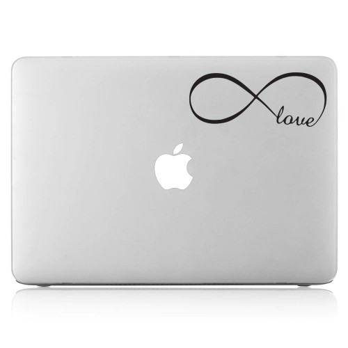สติกเกอร์แม็คบุ๊ค Infinity Love Notebook / MacBook Sticker 